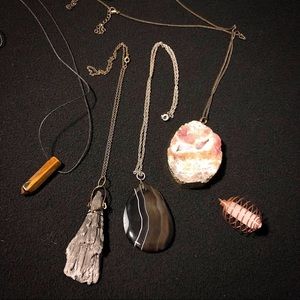 Witchy Crystals/Stones Necklace Bundle